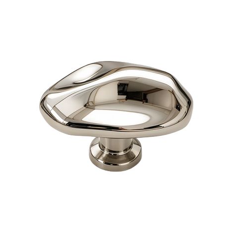 (Plata) Pomos para muebles, tiradores para cajones de cocina y manijas para herrajes de muebles de baño (juego de 2 piezas). (1/5)