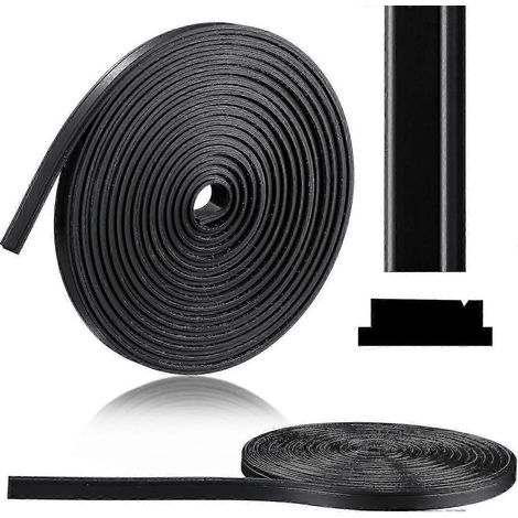 Bande magnétique flexible de 134 pouces pour porte de douche, rouleau magnétique long pour porte en verre encadrée ou semi-encadrée (1/5)