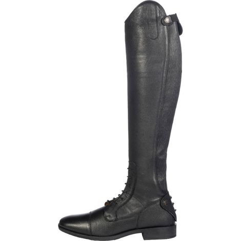 40, nero: Stivali inglesi Titanium Style gambale lungo polpaccio XL