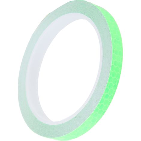 Autocollants Rétroréfléchissants Hexagonaux Imperméables - Adhésifs Sécurité pour Casque, Vélo, Scooter, Équipement Sportif (1/5)
