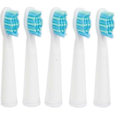 Lot de 5 têtes de brosse à dents Seago pour brosses à dents électriques Seago SG610, SG908, SG917, 910, 507, 515, 949 et 958 (1/5)
