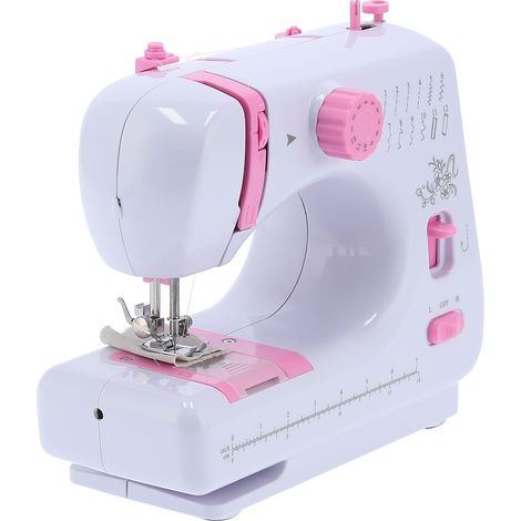 Machine à coudre 505A 605 Mini surjeteuse électrique multifonctionnelle de bureau pour usage domestique (1/5)