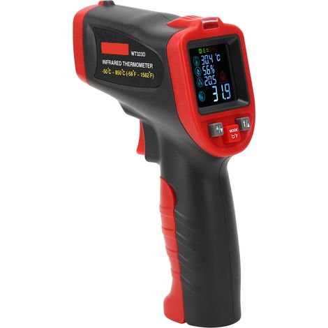 WT323D 50℃ – 850℃ Berührungsloses industrielles Infrarot-Thermometer Temperaturmessgerät (1/5)