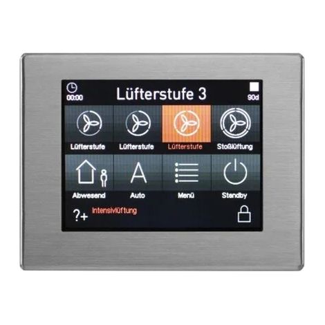 Bedieneinheit für Focus 200/ Novus 300 - Zehnder