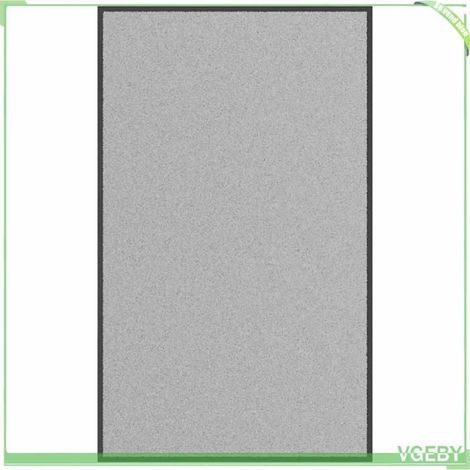 Paillasson - FAFEISY - 4105640 - Gris - 90x150 cm - Support antidérapant PVC (1/5)