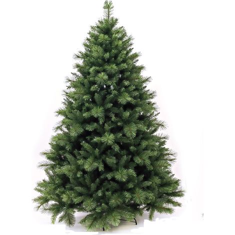 Albero di Natale Verde 180 cm Rami 931 Folti Facile Montaggio Apertura Ombrello in ppe pvc bello durevole e resistente (1/4)