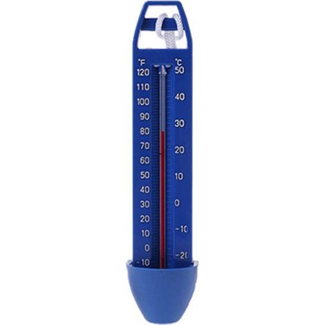 Floating Thermometer for Easy Water Temperature Reading, Shock Resistant Pool Thermometer with Fahrenheit and Celsius, Indoor/Outdoor Thermometer for Spas (1/5)