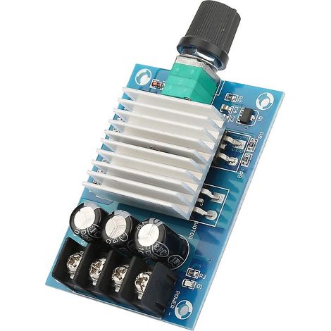 Module de contrôle de vitesse pour moteur CC 12 V 24 V 30 A Régulateur de vitesse de moteur (1/4)