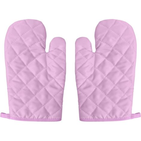 Une Paire Gant Four Gant Cuisine Gant Anti Chaleur Gant Four Anti Chaleur Oven Gloves Heat Resistant Double Sided Non Slip Silicone Oven Mitts Maximum Heat Protection,pour la PâTisseriepour Barbecue (1/5)