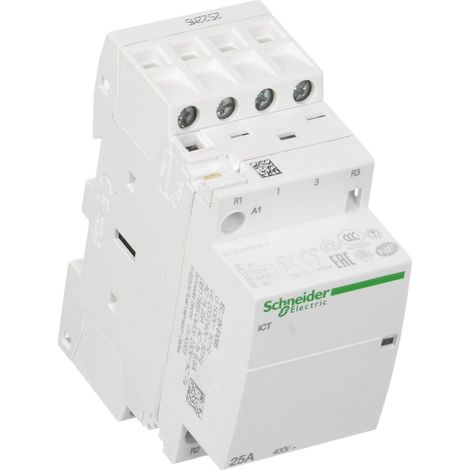 Contattore Schneider Electric Acti9 iCT Bianco 25A