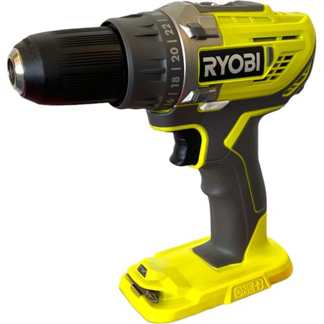 RYOBI Perceuse-visseuse 18V One+ sans batterie ni chargeur R18DD3-0