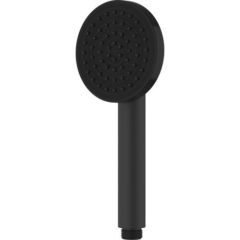Essebagno Vinyl douchette ronde noire (1/4)