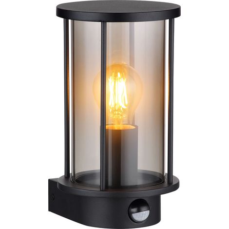 Globo - wandleuchte - Gracey - schwarz - metall - E27 - 31360S