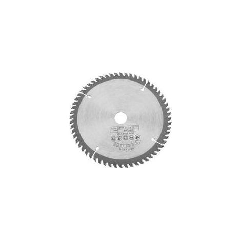 Lame de scie circulaire 165mm 60 dents Pour bois dur et métaux Hardalloy Diamètre d'alésage 20mm Coupe nette et précise (1/5)