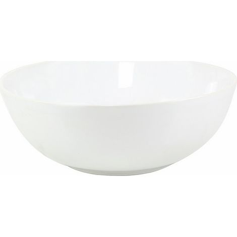 Insalatiera bianca tonda in ceramica kent 23 cm