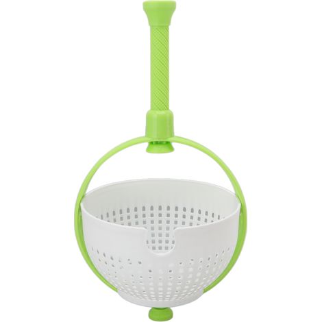 Essoreuse à salade anti-rayures, passoire à salade peu encombrante avec poignée pliable, facile à utiliser (1/5)