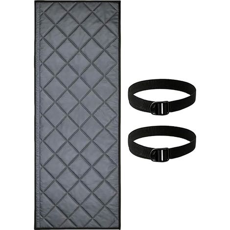Copertura per tubo flessibile di condizionatore portatile, 150 x 50 cm, con cerniera, isolante per tubi da 5 e 5,9 mm, in EVA, adatta a tutti i tubi di scarico dei condizionatori portatili. (1/5)