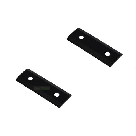 2 X 7,5 CM lame de broyeur / déchiqueteur à bois pour LESCHA ZAK 1500, 2002 53350, 3841, 53351