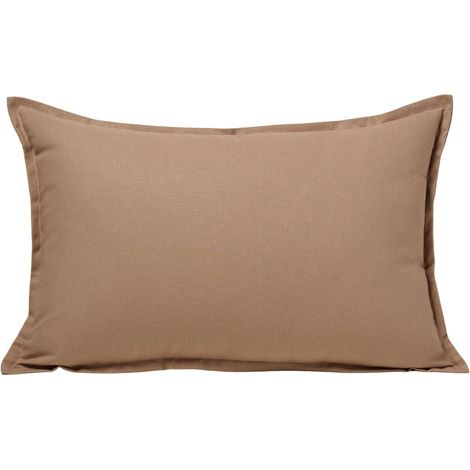 Housse de coussin en Coton lin uni LEOLINO (1/4)