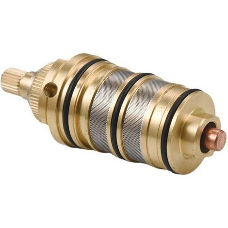 Cartouche thermostatique et poignée en laiton pour baignoire-douche, pour mitigeur barre de douche cartouche mitigeur de douche (1/3)
