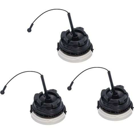 3pcs Bouchon d'Essence Bouchon du Réservoir Carburant pour STIHL MS192 MS200 MS250 MS290 MS380 MS390 MS440 MS460 MS880 (1/5)