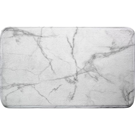Tapis de bain 45 x 75 cm Marbre (1/4)