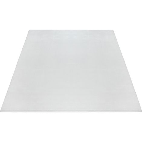FLOORNOVO Hochflor Teppich Beige einfarbig - 200 x 140 cm - Besonders Weicher Teppich Wohnzimmer & Badezimmerteppich - Pflegeleicht - vielseitig einsetzbar im Innenbereich (1/2)