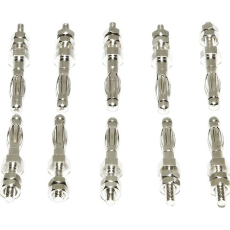 Mueller Electric BU-P72918 Spina a banana Ottone 10 pz.