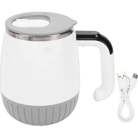 Tasse Auto Mélangeuse avec Affichage Température Intelligent Électrique Aimant – Mug Mélange Café Protéine Poudre (1/5)