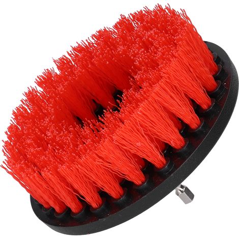 Brosse de nettoyage électrique de 12,7 cm (5 po) pour perceuse, idéale pour le polissage des sols, des murs et des bureaux. (1/5)
