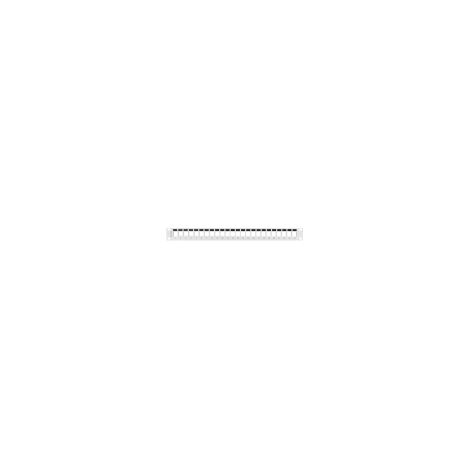 PATCH PANEL LANBERG 24 PUERTOS 1U RACK 19 PARA MODULOS KEYSTONE GRIS