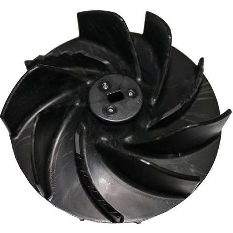 Hélice de ventilateur en plastique 9 pales pour souffleur électrique, assemblage d'impulseur de ventilateur, outil de remplacement. (1/4)