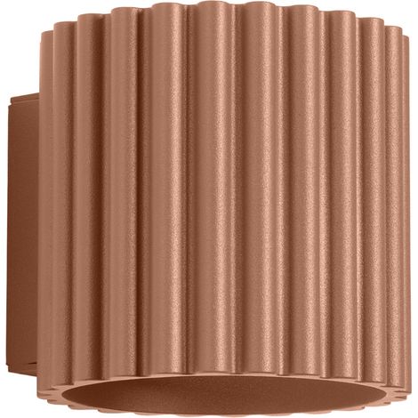 Applique murale aura 1 G9 moka ALU sollux SL.1806 (1/5)