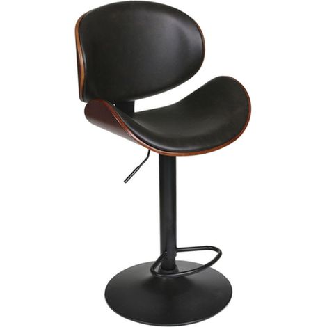 Chaise de bar réglable design rétro RENO (1/5)