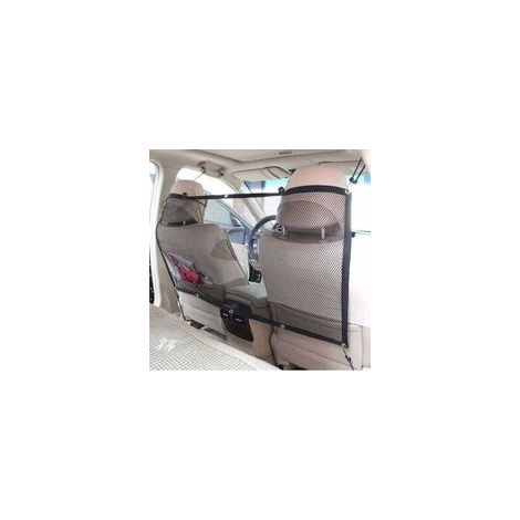 Filet de Protection pour Voiture Filet Animaux Voiture Séparation Auto pour Chien Chat 115 x 62 cm (1/4)