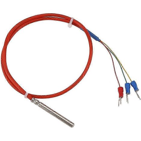 Temperatursensor PT100, wasserdichtes Kabel mit thermischer Widerstandsisolierung und Schutzkabel - JXLGV (1/5)
