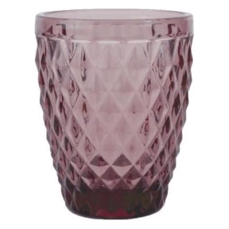 Diamond Pourpre - 6 verres à eau 22 cl (1/2)