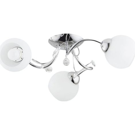Plafoniera classica cromata LIVIA PRO 3xE27 15W Alfa
