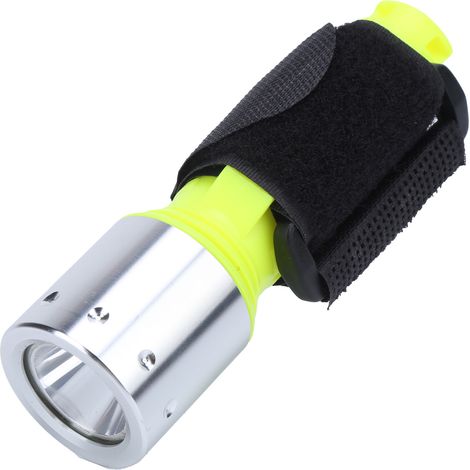 Mini-Tauchlampe, wasserdicht und verschleißfest, ideal für Unterwasserexpeditionen. (1/5)