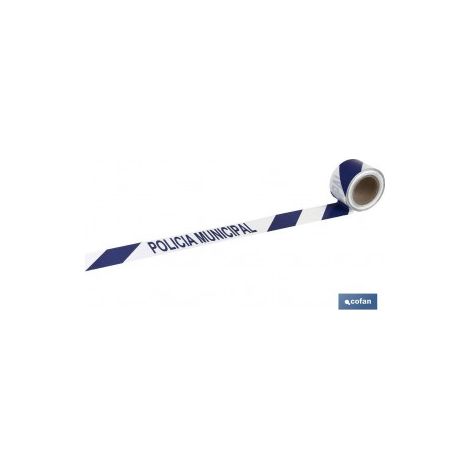 Signalband der Kommunalpolizei, 80 mm x 100 m