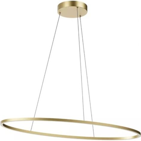 Lampadario classico redo group leo 01 3338 led cct bronzo dimmerabile alluminio