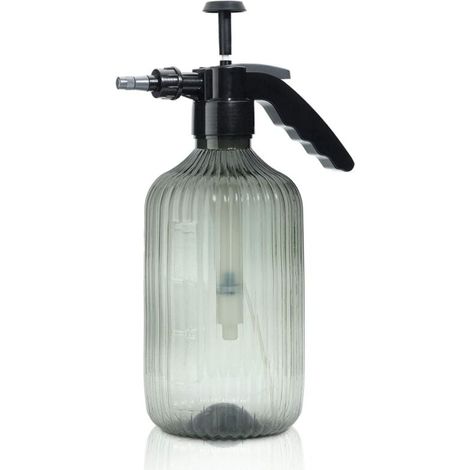 ZVD-Arrosoir Epais en Acier Inoxydable Brossé 2L Long Bec Pot d’Arrosage Mini pour Bonsaï Fleurs Plantes (Gris) (1/4)