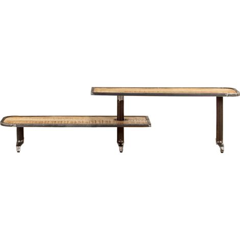 Maison Exclusive - TV-Schrank 160x30x40 cm Massivholz Mango (1/5)