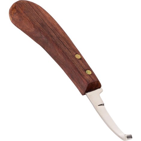 Lame unique pour parage de sabots bovins et équins, outil droitier pour ferme d'élevage, couteau étroit à corne. (1/5)