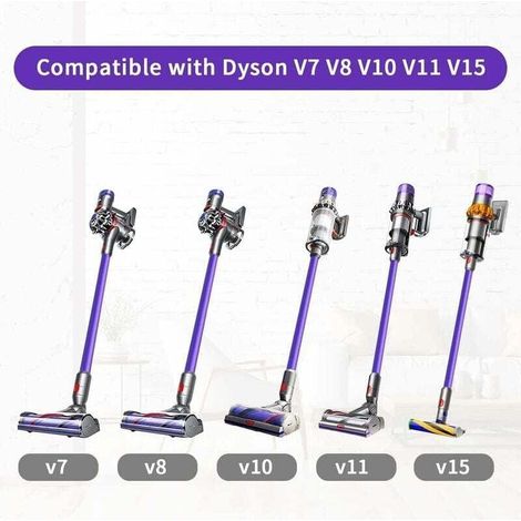 Tubo di prolunga di ricambio per aspirapolvere senza fili Dyson V11 V15 V10 V7 V8, prolunga in alluminio (viola) (1/4)