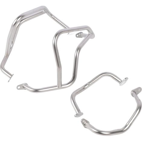 CB500 X CB400 X Barbillard de Crash du Garde du Moteur, Protecteur Supérieur du Cadre Moteur Inférieur en Acier Inoxydable, Résistance Accrue de L'érosion, Maintenance Pratique, (1/4)