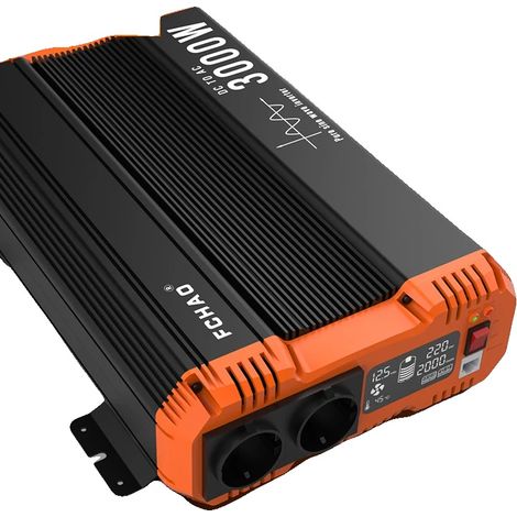 Inverter, uscita a onda sinusoidale pura, design ad alta efficienza, 3000 W (1/2)