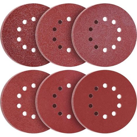 225mm Sanding Discs 60pcs Grit P40 P60 P80 P120 P240 P320 10 Holes 225mm Round Sanding Discs Sandpaper for Drywall Sander Giraffe Sander (1/5)