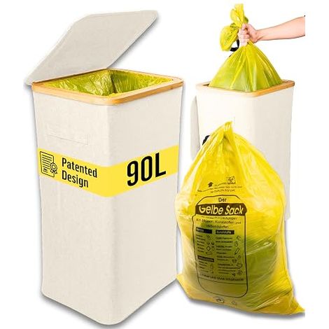 Bag Holder Bag Bin Bin System Waste And Recycling Beige (1/5)