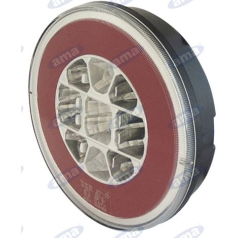 Luz de posición derecha led diámetro 140mm tractor máquina operadora 12-24V